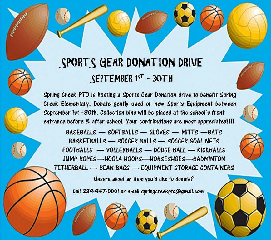 Where To Donate Sports Equipment